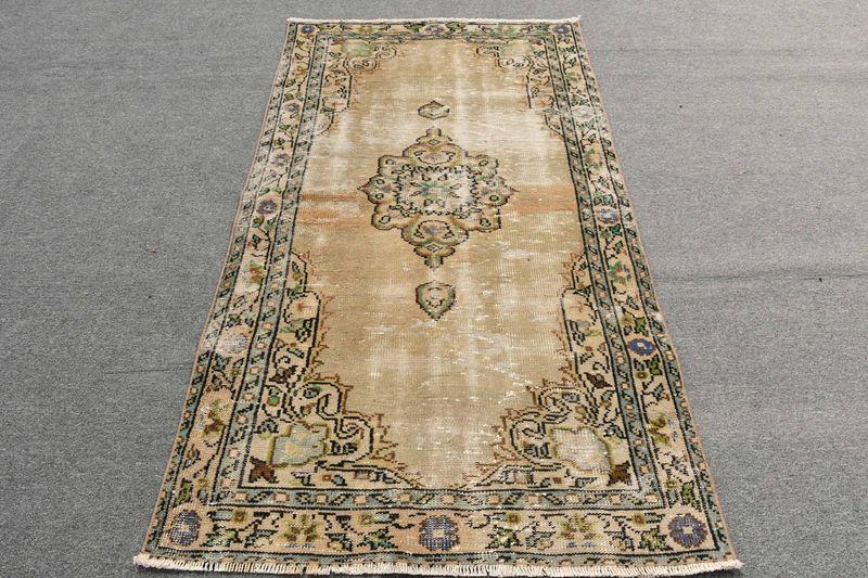 Alfombra Camuflaje Beige Verde 10x19cm Chic Decor - 1