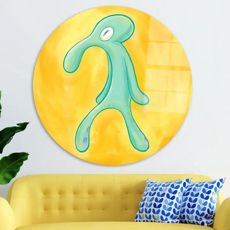 Squidward's Bold And Brash Canvas Print - Artistic Elegance - 1