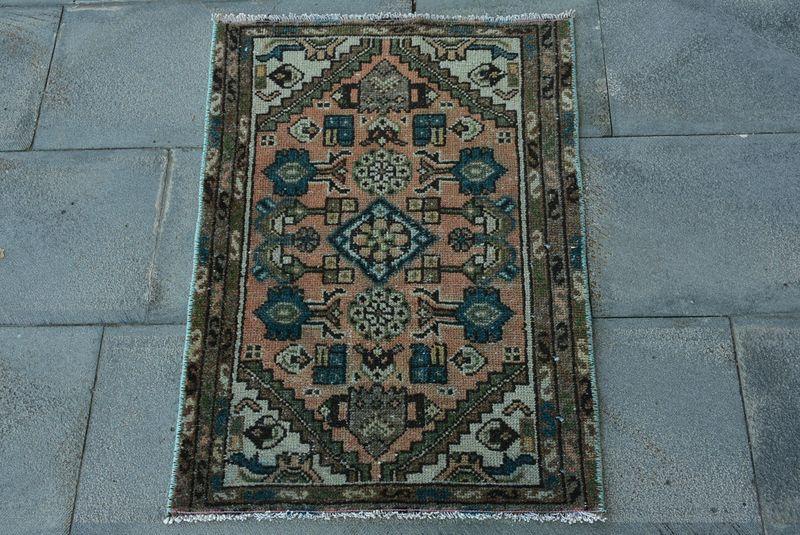 Alfombra naranja vibrante, 1,8x2,6 pies Solid Comfort - 1