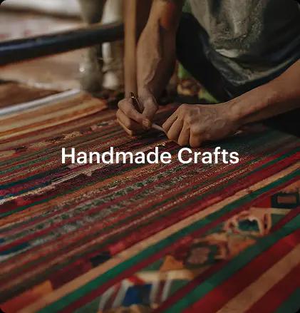 Artisan crafting a handmade product
